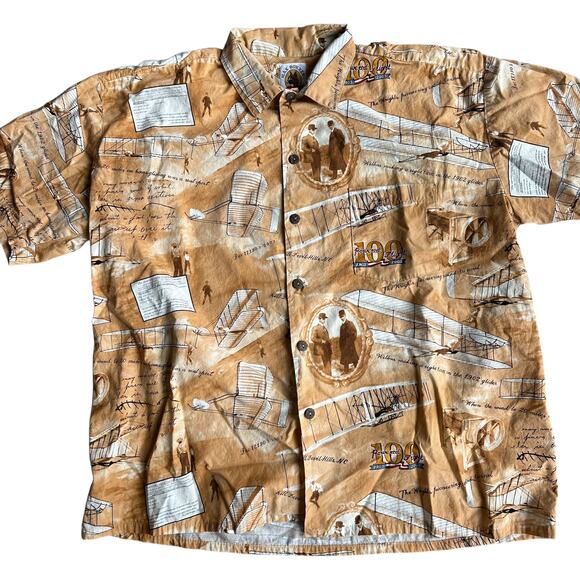 Vintage Wright Brothers Button Up Max Boxxer Large Shirt - Picture 2 of 5